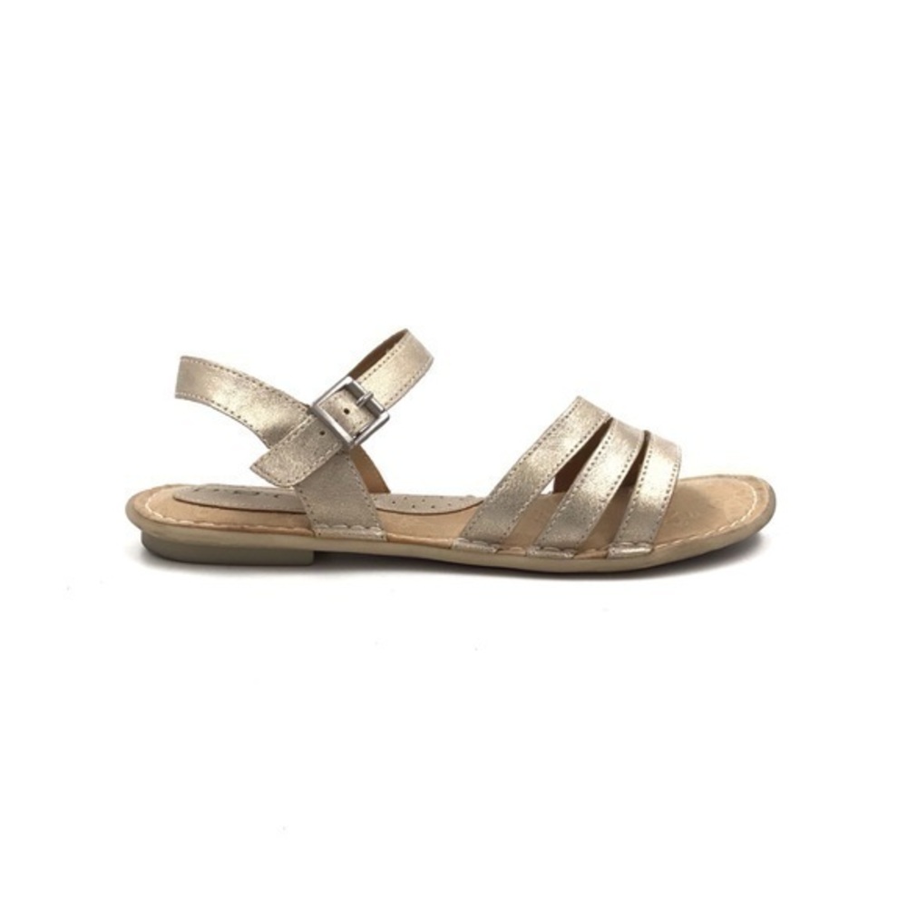 Boc Gold Champagne 3 Strap Sandals Size 7
